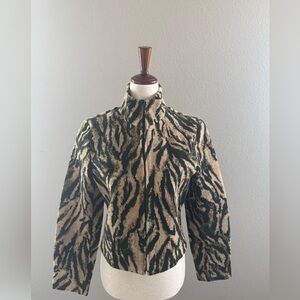 VTG Zebra Print Jacket